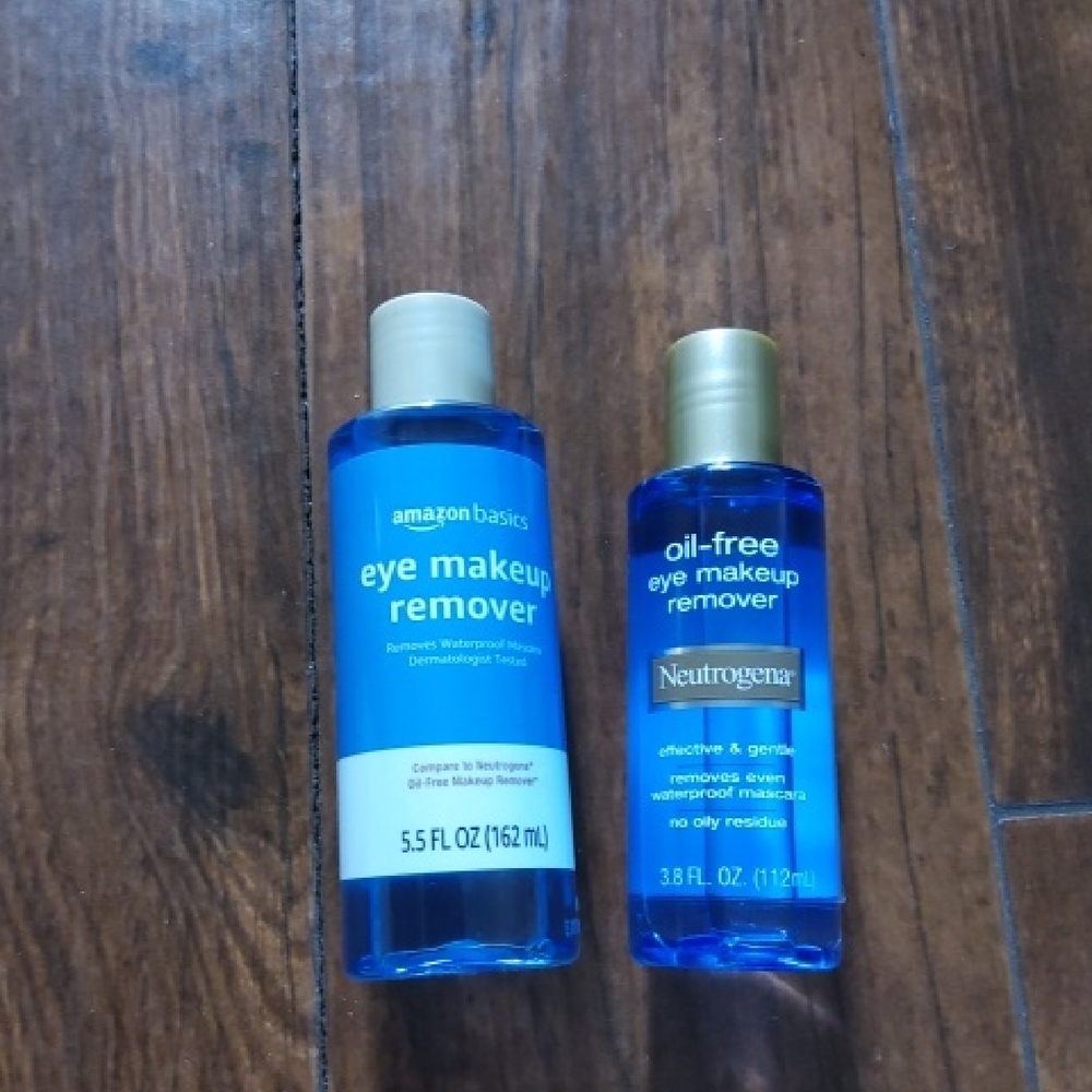 Neutrogena & Amazon Eye Makeup Removers
